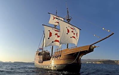Carrack ship Elafiti Islands cruise